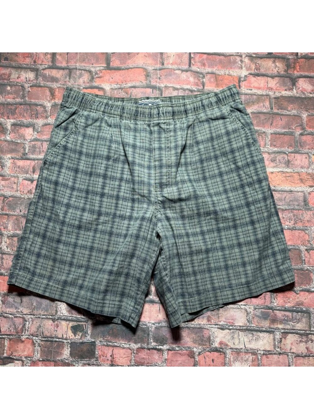 Vtg 90s OP Ocean Pacific Drawstring Shorts Size Large Beach Surf Skate Distress